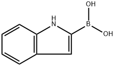 1H-INDOL-2-YLBORONIC ACID Structure