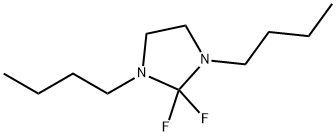 1,3-ジブチル-2,2-ジフルオロイミダゾリジン 化学構造式
