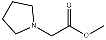 1-ピロリジン酢酸メチル 化学構造式