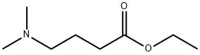 4-(ジメチルアミノ)酪酸エチル 化学構造式