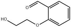 2-(2-ヒドロキシエトキシ)ベンズアルデヒド 化学構造式