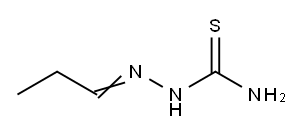 Propionaldehyde thiosemicarbazone 结构式