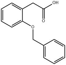 2-BENZYLOXYPHENYLACETIC ACID Struktur