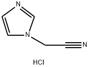 1-CYANOMETHYLIMIDAZOLE HYDROCHLORIDE Structure