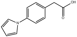 苯乙酸,4-(1H-吡咯-1-基)-, 22048-71-1, 结构式
