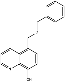 5-(苄氧基甲基)喹啉-8-醇, 22048-79-9, 结构式