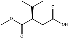 (R)-2-ISOPROPYL-SUCCINIC ACID-1-METHYL ESTER Struktur