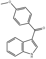 3-ANISOYL-INDOLE, 22051-15-6, 结构式