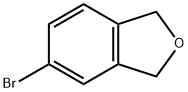 5-ブロモ-1,3-ジヒドロイソベンゾフラン 化学構造式