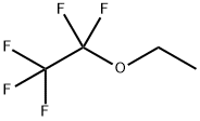 ペンタフルオロエチルエチルエーテル 化学構造式