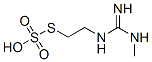 チオ硫酸水素S-[2-[[イミノ(メチルアミノ)メチル]アミノ]エチル] 化学構造式