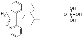 Disopyramid phosphate  Structure