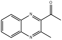 1-(3-メチルキノキサリン-2-イル)エタノン 化学構造式
