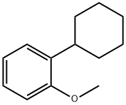 2-Cyclohexylanisole 结构式