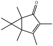 1,3,4,5,6,6-hexamethylbicyclo[3.1.0]hex-3-en-2-one 结构式