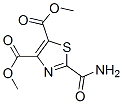 2-カルバモイルチアゾール-4,5-ジカルボン酸ジメチル 化学構造式
