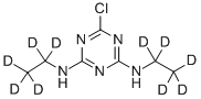 シマジン-D10標準液 化学構造式