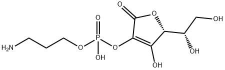 氨基丙醇抗坏血酸磷酸酯, 220644-17-7, 结构式