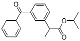 Benzeneacetic acid, 3-benzoyl-a-Methyl-, 1-Methylethyl ester|酮洛芬异丙基酯