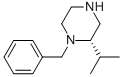 1-BENZYL-2(S)-ISOPROPYL-PIPERAZINE 结构式