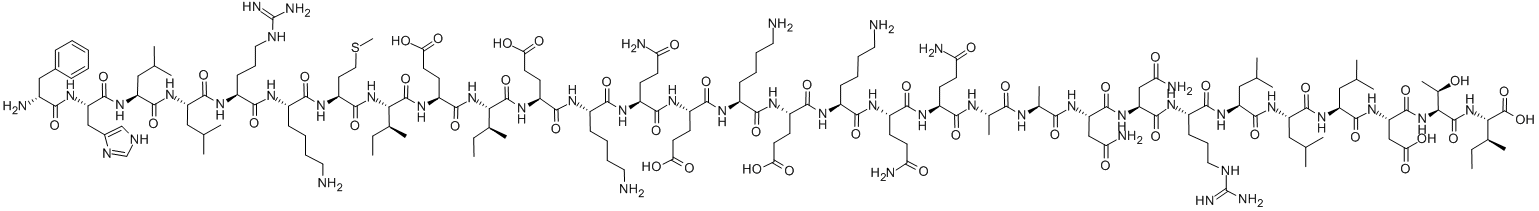 アンチサウバギン30 化学構造式