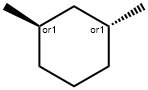 trans-1,3-Dimethylcyclohexane 结构式