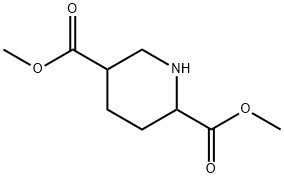 哌啶-2,5-二甲酸二甲酯 结构式