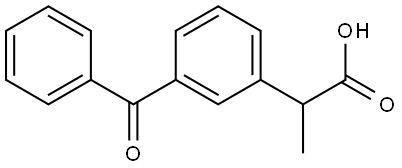 Ketoprofen Structure