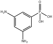 Phosphonic acid, (3,5-diaminophenyl)- (9CI) 结构式