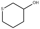 テトラヒドロ-2H-チオピラン-3-オール 化学構造式