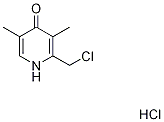 2-(chloromethyl)-3,5-dimethylpyridin-4(1H)-one hydrochloride