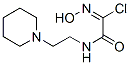 (2E)-2-hydroxyimino-N-[2-(3,4,5,6-tetrahydro-2H-pyridin-1-yl)ethyl]ace tamide chloride 结构式