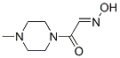 Piperazine, 1-[(hydroxyimino)acetyl]-4-methyl- (9CI),22078-33-7,结构式