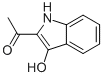 Ethanone, 1-(3-hydroxy-1H-indol-2-yl)- (9CI) Structure
