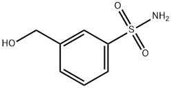 3-(羟甲基)苯-1-磺酰胺 结构式