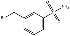 3-Bromomethylbenzenesulfonamide Struktur