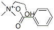 2-BENZOYLOXYETHYL(TRIMETHYL)AZANIUM 结构式