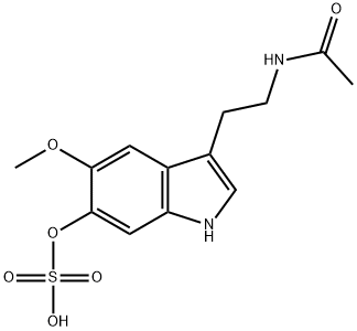 6-(SULFONYLOXY)MELATONIN Structure