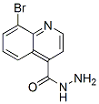 4-Quinolinecarboxylicacid,8-bromo-,hydrazide(9CI) Structure