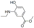 Benzoic acid, 3-(ethylamino)-4-hydroxy-, methyl ester (9CI) Structure