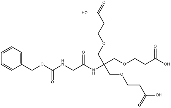 8,8-双((2-羧基乙氧基)甲基)-3,6-二氧代-1-苯基-2,10-二恶-4,7-二氮杂-13-油酸, 220886-02-2, 结构式