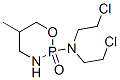 Tetrahydro-2-[bis(2-chloroethyl)amino]-5-methyl-2H-1,3,2-oxazaphosphorine 2-oxide 结构式