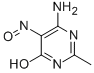 4-AMINO-6-HYDROXY-2-METHYL-5-NITROSOPYRIMIDINE Struktur