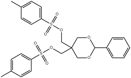 2-苯基-1,3二恶烷- 5,5 -二甲氨基)二(亚甲基)二(4-甲基苯磺酸) 结构式