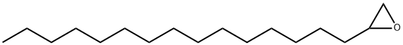 1,2-エポキシヘプタデカン 化学構造式