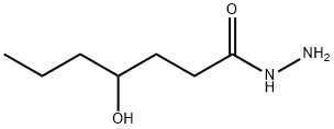 Heptanoic  acid,  4-hydroxy-,  hydrazide|