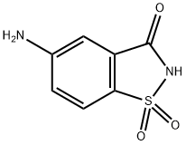 6-氨基糖精 结构式