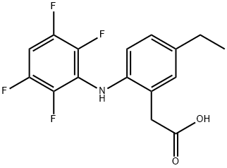 罗贝考昔 结构式