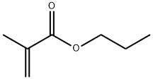 丙基-2-甲基-2-丙烯酸酯, 2210-28-8, 结构式