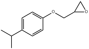 [(p-isopropylphenoxy)methyl]oxirane Structure
